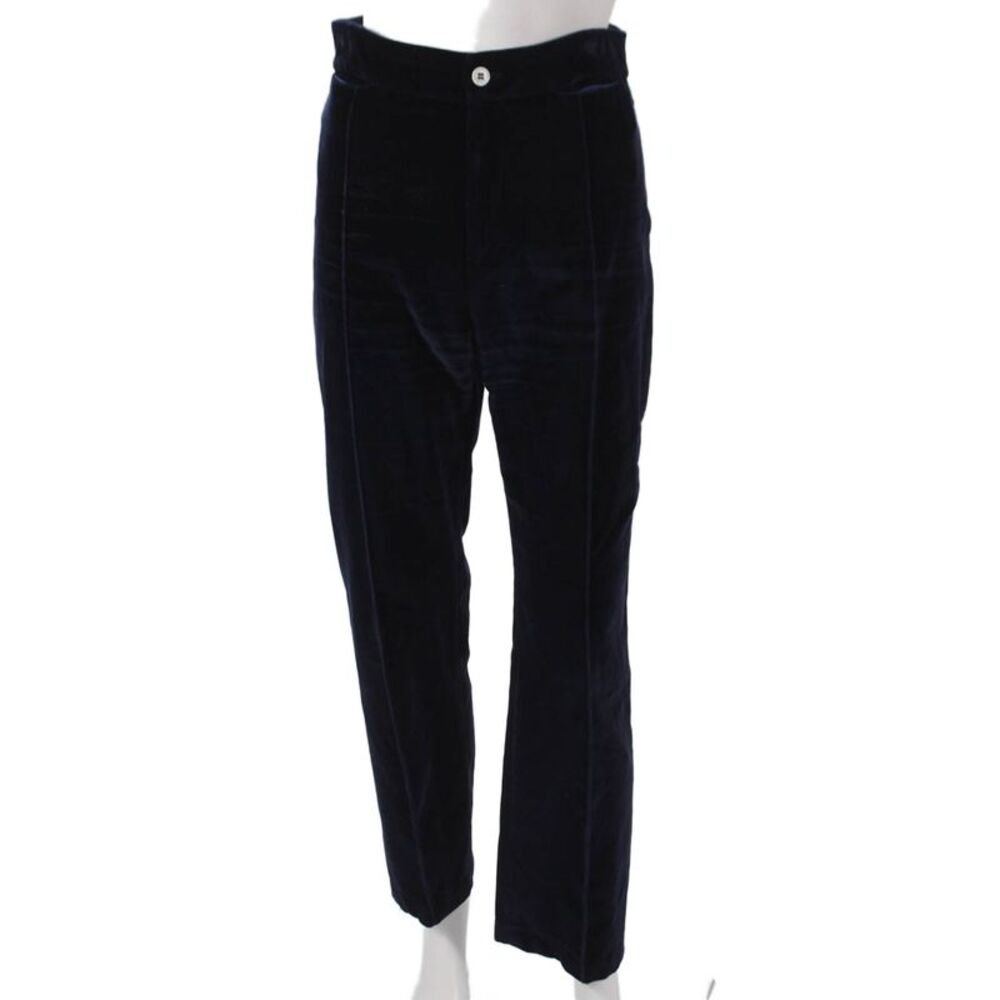 Lisou Womens Blue Cotton Dress Pants Size 4